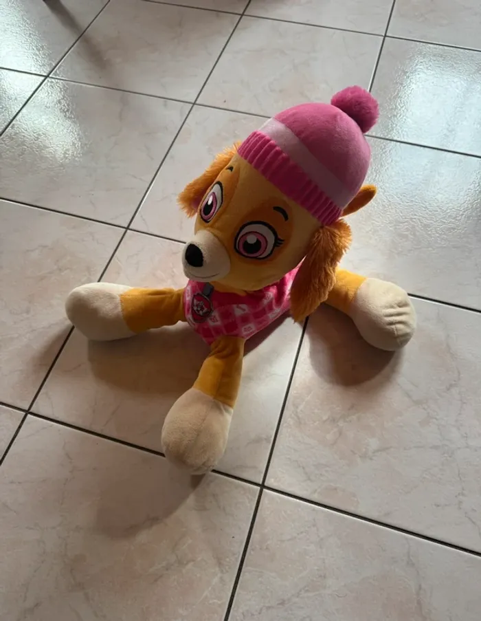 Lot de 2 Grandes Peluches Pat Patrouille - photo numéro 5