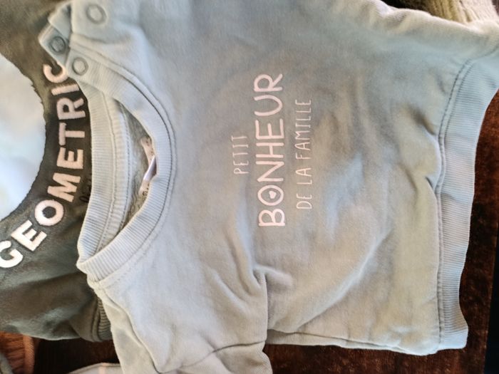 Lot de 9 pull bebe garçon 6/9 mois - photo numéro 5