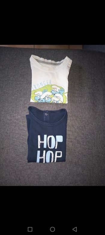 Lot de 2 tee-shirts 3 ans