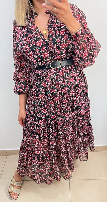 🌹 Robe longue fleurie Lefties Taille L
