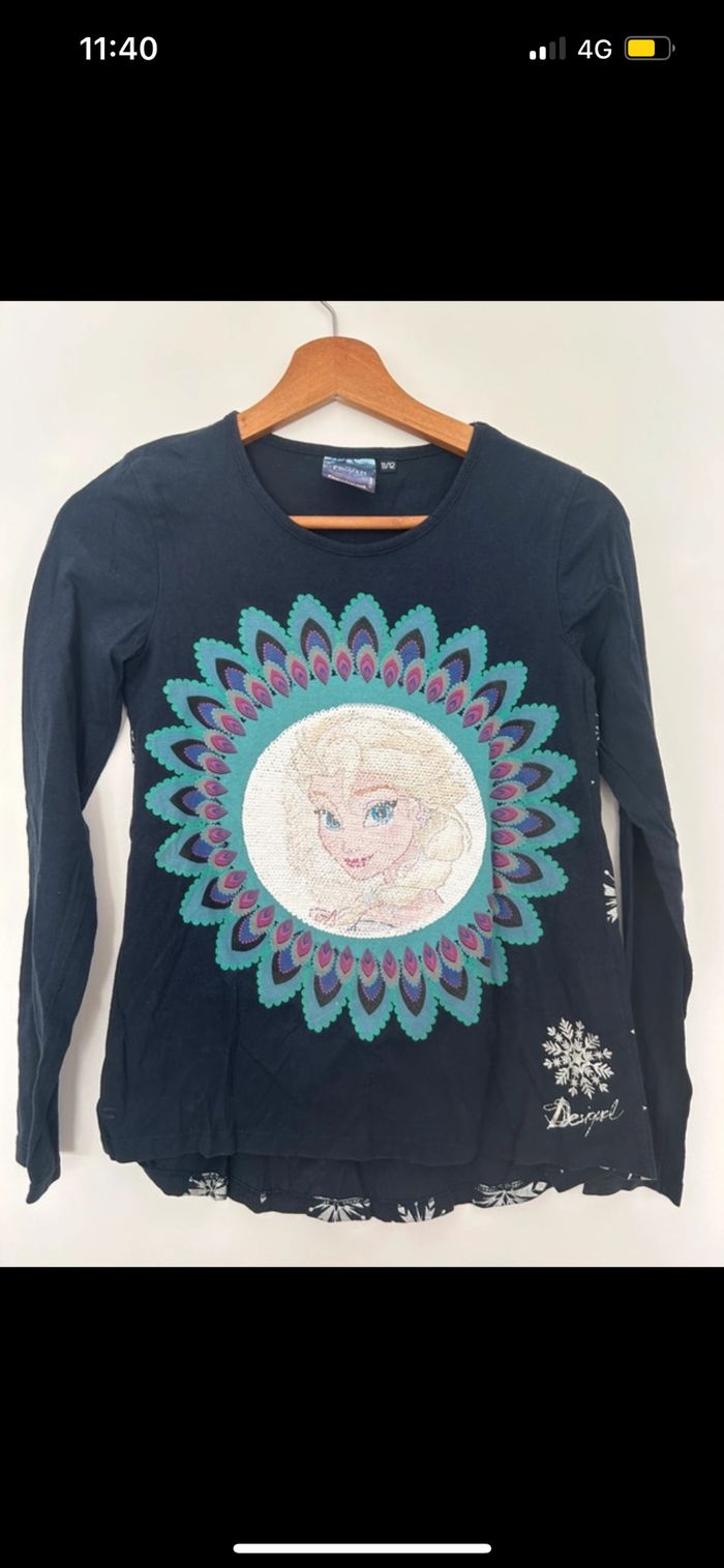 T-shirt La Reine des Neiges - photo numéro 2