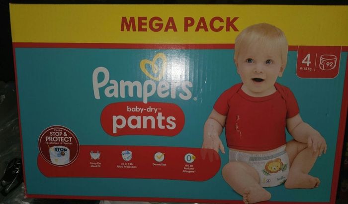 Pampers couche culote t4