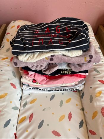 Lot vêtement bébé fille 6mois -2 ans