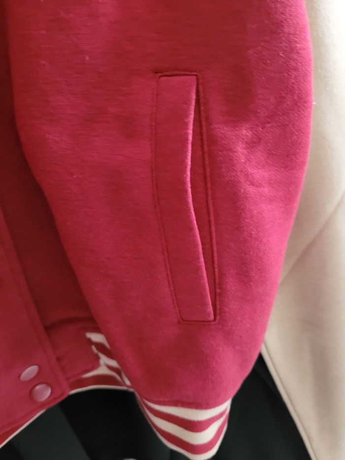 Blouson style bordeaux bordeaux - photo numéro 3