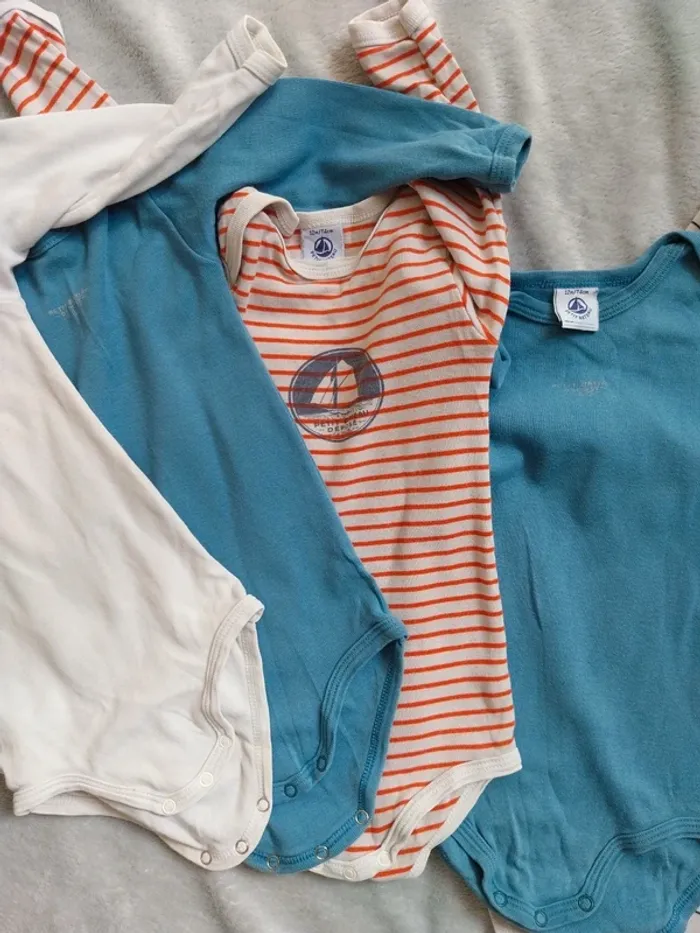 Lot bodies petit bateau - photo numéro 3