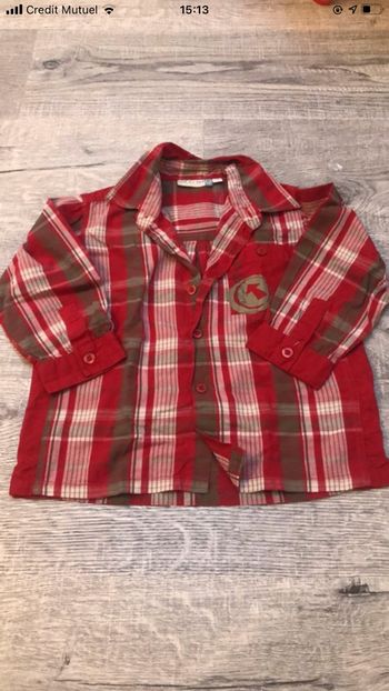 Chemise à carreaux - TAO - 36 mois