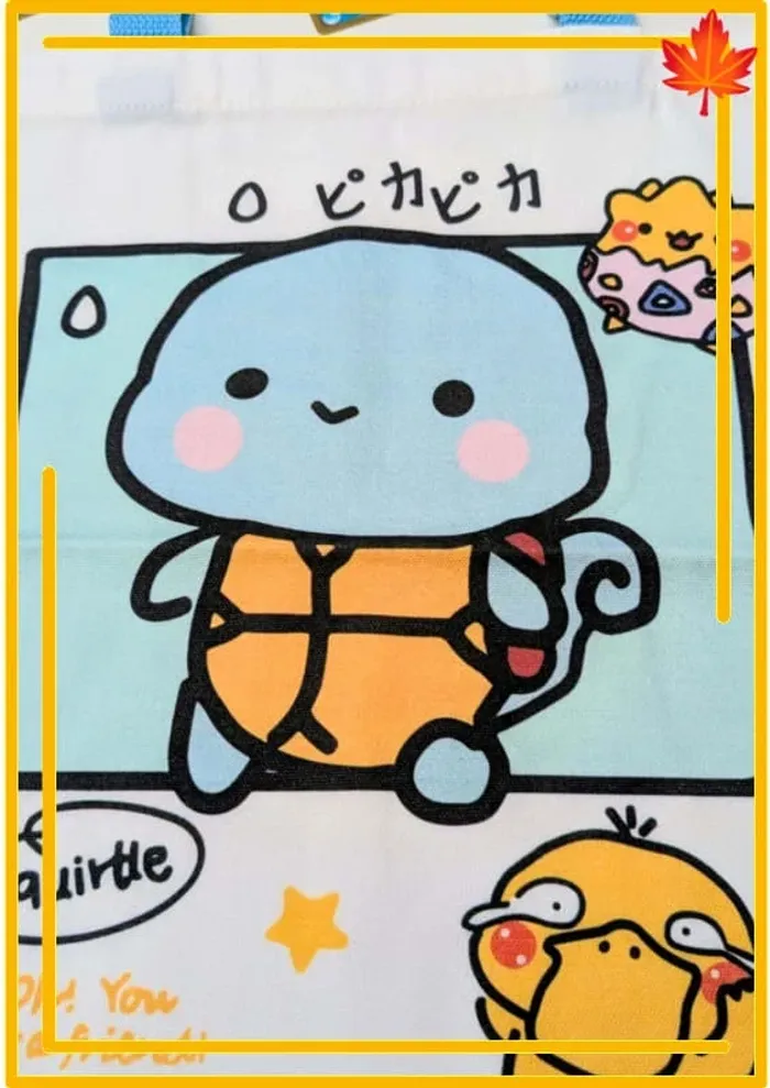 Tote bag Carapuce – fun, kawaii & pratique - photo numéro 2