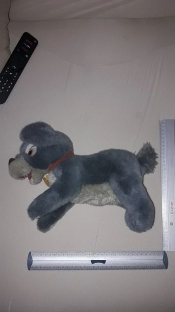 Belle et le clochard peluche