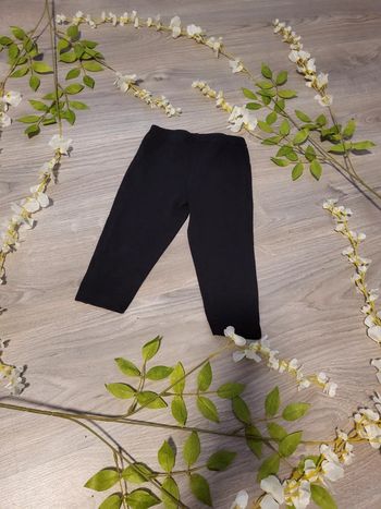 Legging noir tissaia basics 24 mois