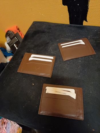 3 pochettes cartes neuf