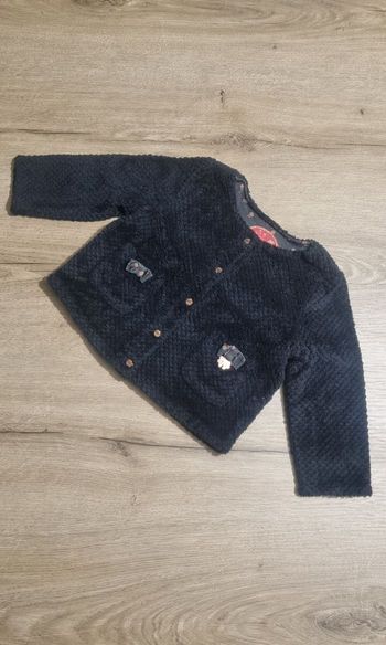 Veste toute douce 12 mois