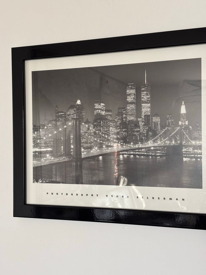 Magnifique poster de New York encadré - photo numéro 3