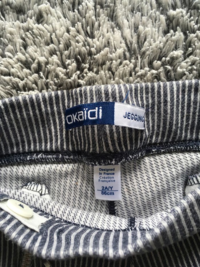 Pantalon jegging Okaïdi - 24 mois - photo numéro 3