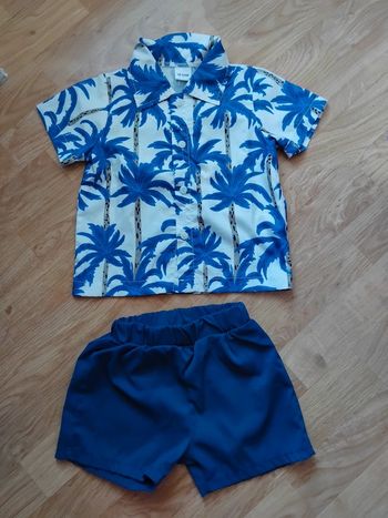 Ensemble shorts garçon 18/24mois