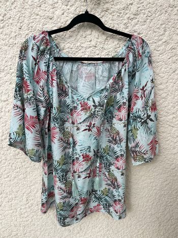 Blouse fleurie 