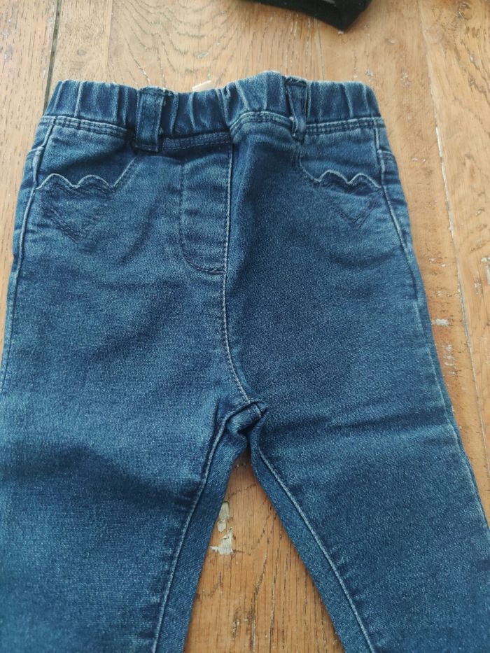 Lot 2 pantalons DPAM 9 mois - photo numéro 2