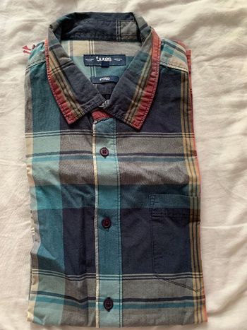 chemise à carreaux homme