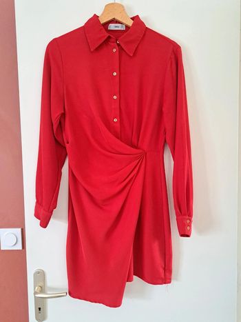 Robe manche longue Mango