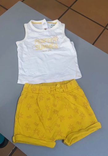 Ensemble short débardeur