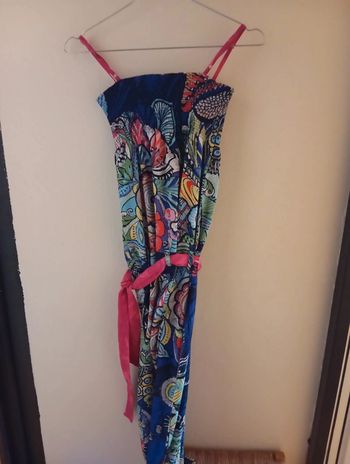 Salopette typé sarouel coloré fille 10/12 ans