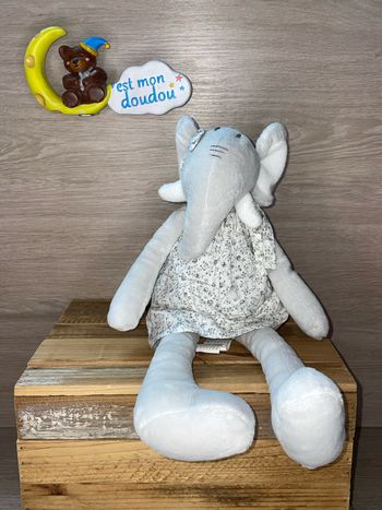 DRS06 doudou éléphant Zara