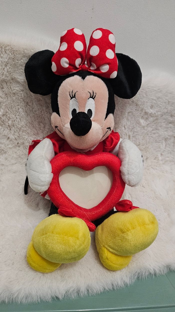 Peluche Minnie porte photo