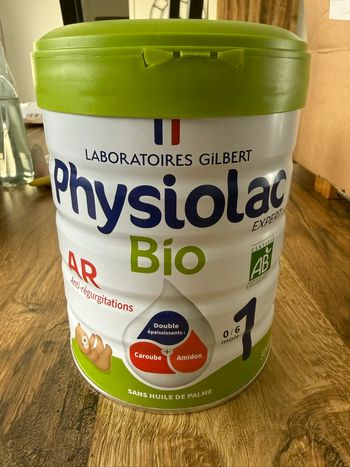 Lait physiolac AR 1er âge 
