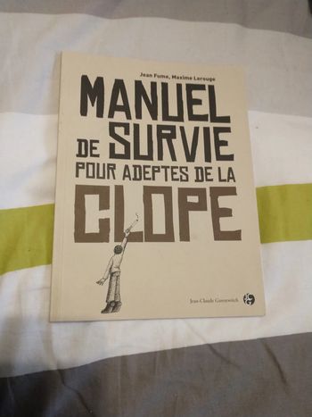 Livre manuel de survie pour les adeptes de la clope