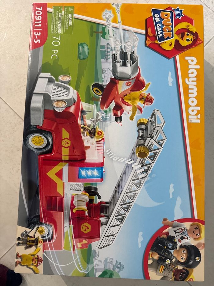 Playmobil Duck on Call camion de pompier