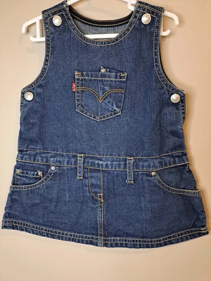 Robe en jeans - Levi's - 12 mois - photo numéro 2