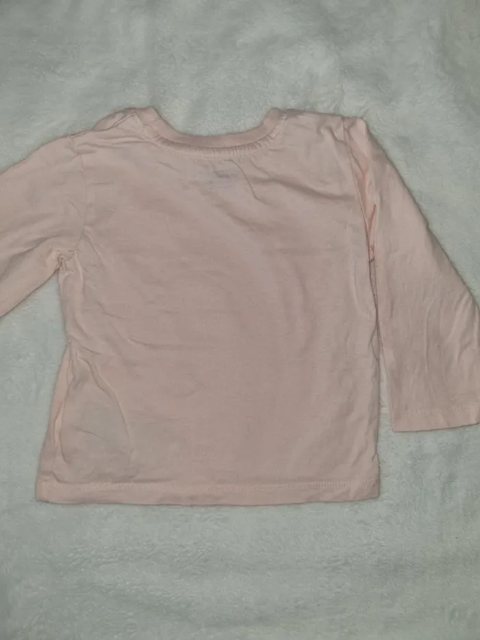 Tee-shirt manches longues taille 9-12 mois - photo numéro 2