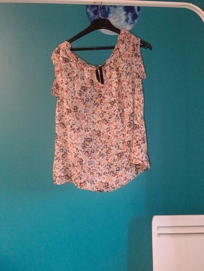 Blouse fleur