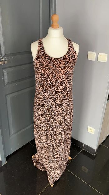 Robe longue fluide à motifs H&M
