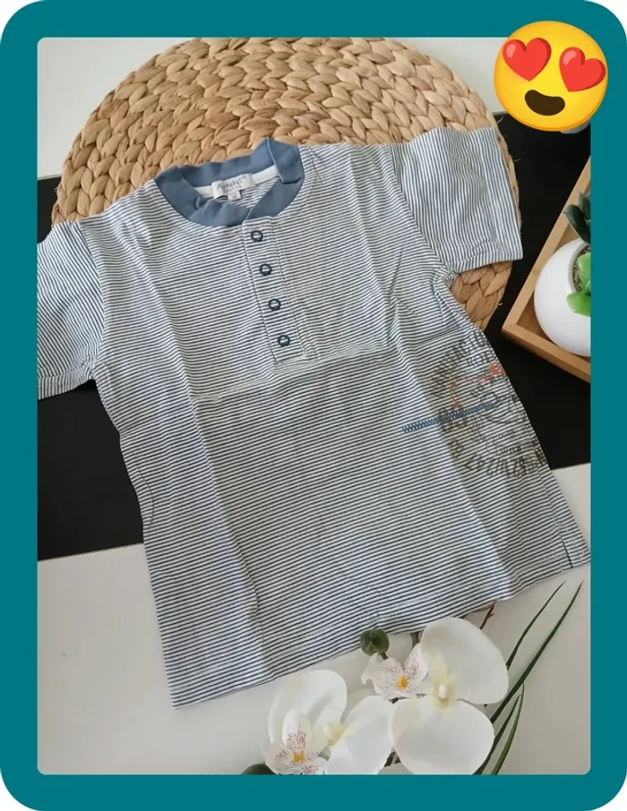 Haut d'été TAO Taille 2 ans🌿🦁 - photo numéro 3