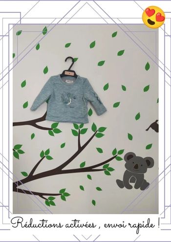 Pull bébé 3-6mois