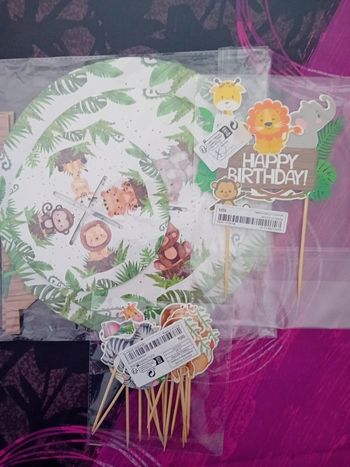 Décoration Anniversaire  Jungle / Safari