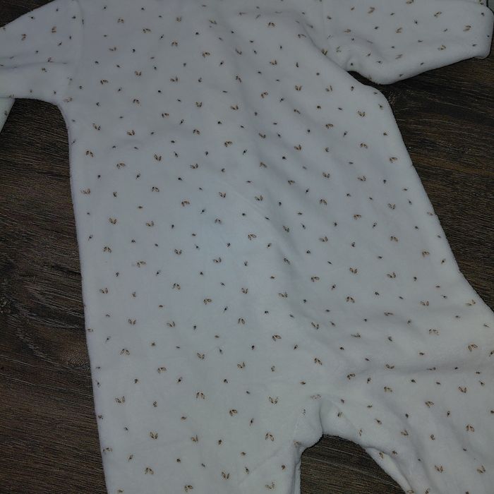 Chocolatine- pyjama coton velours 6 mois - photo numéro 5