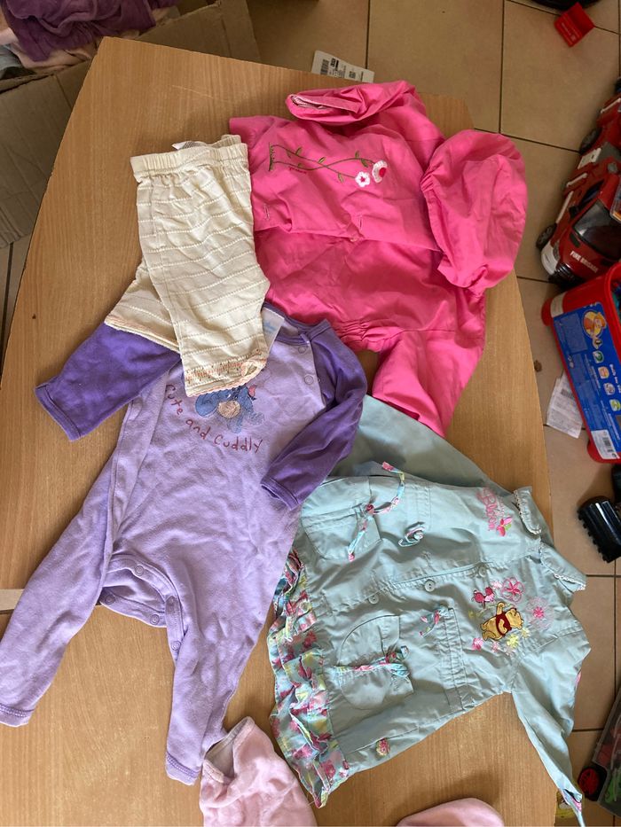 Gros lot de vêtements bb fille taille 6 moi été automne - photo numéro 7