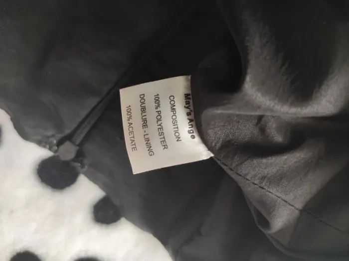 Robe sans bretelles Maysange (noir), M / 38 / 10 - photo numéro 5