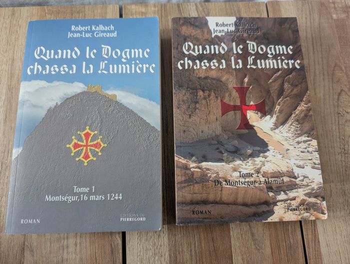 Lot livres Quand le Dogme chassa la Lumière