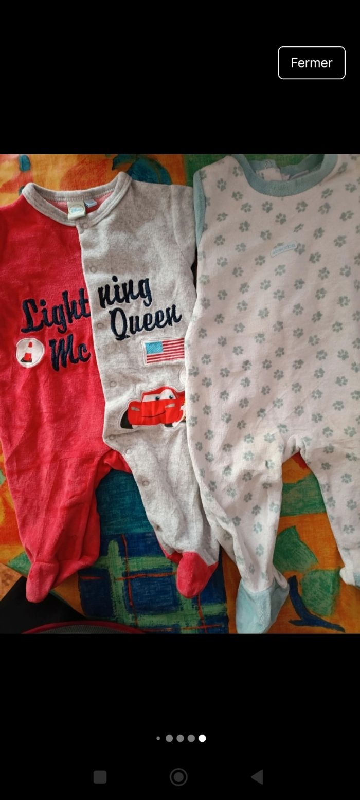 Lot pyjama 6 mois - photo numéro 7