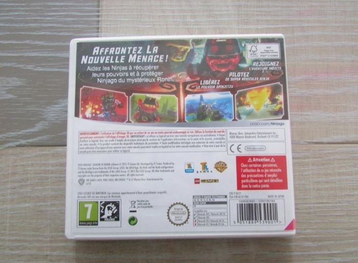 Jeu Nintendo 3DS Lego Ninjago L'ombre de Ronin - photo numéro 2