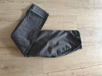 Pantalon léger type chino noir et blanc - Taille 38 - Bon état