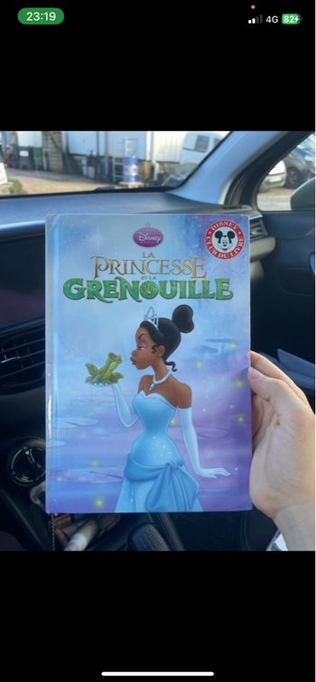 Livre Disney la princesse et la grenouille 