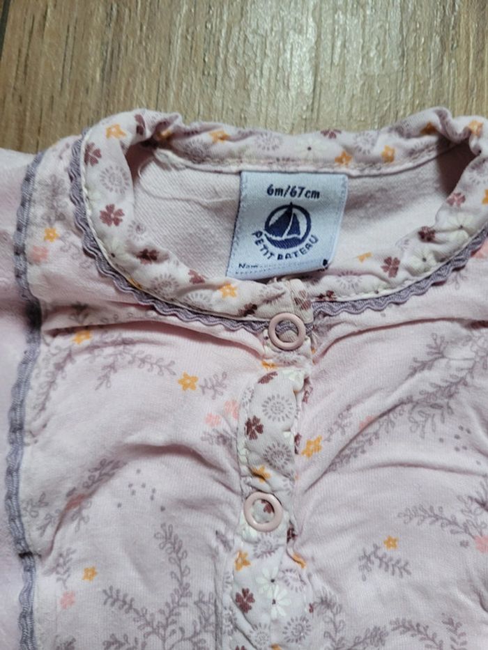 Pyjama petit bateau 6 mois tbe - photo numéro 2