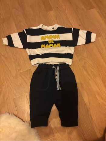 Ensemble bébé 3 mois