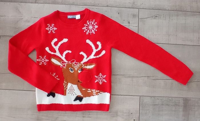 Rouge Kiabi Pull De Noel Fille Kiabi Pull Noël 10 Ans Fille Pepperts