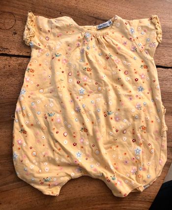 Body  pour fille imprimé fleurs Okaïdi