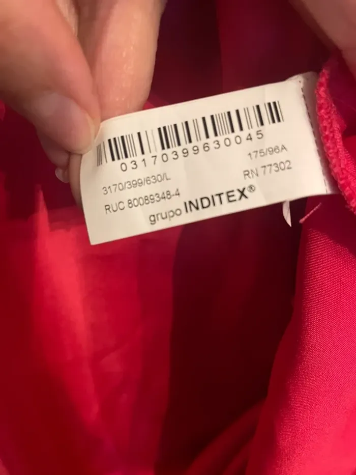 Nouvelle robe rose fuchsia, collection été 2025 en satin taille L - photo numéro 6