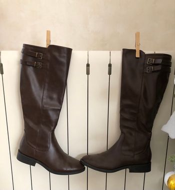Bottes femme marron